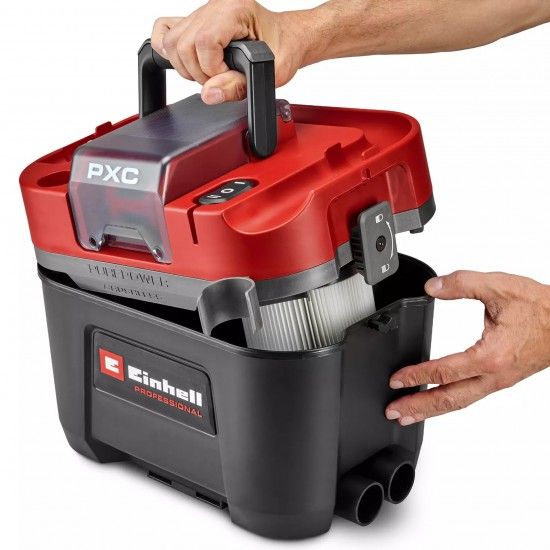 Aspirador Solidos/Liquidos TP-VC 18/10 Li BL - Solo refª 2347155 EINHELL Aspirador Solidos/Liquidos TP-VC 18/10 Li BL - Solo refª 2347155 EINHELL