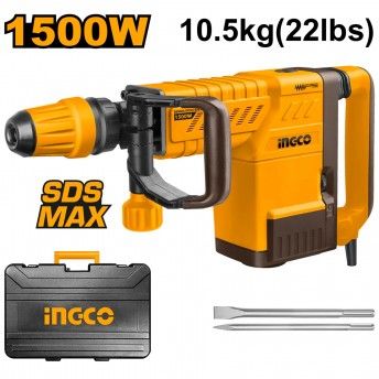 Martelo Demolidor 1500W SDS MAX refª PDB15006 Ingco Martelo Demolidor 1500W SDS MAX refª PDB15006 Ingco