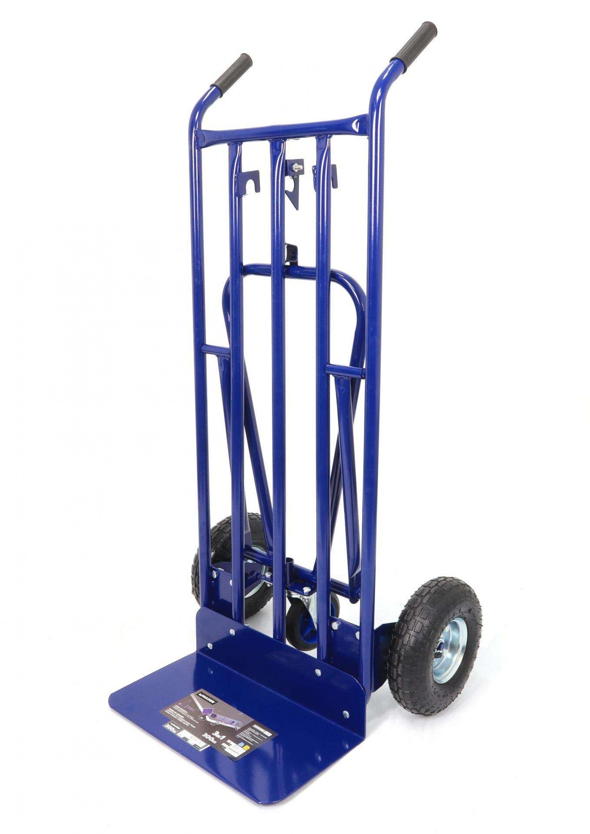 Carro Armazém, Aço, 300Kg, 3 IN 1 refª 87657 MADER