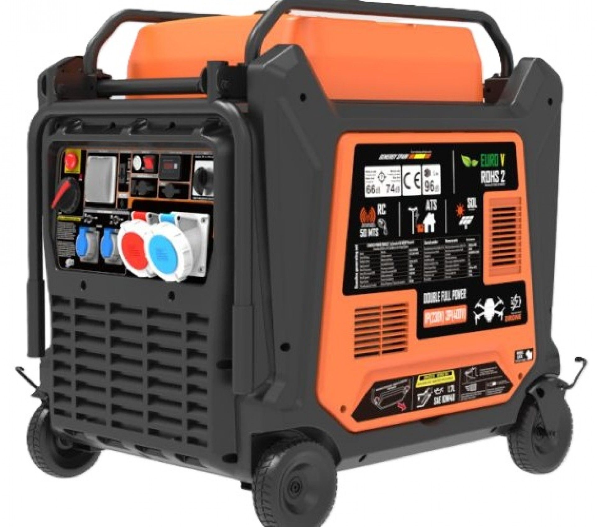 Gerador mono/trifásico Bali 13000W RC-SOL-ATS refª 31032 Genergy