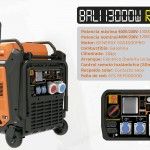 Gerador mono/trif�sico Bali 13000W RC-SOL-ATS ref� 31032 Genergy