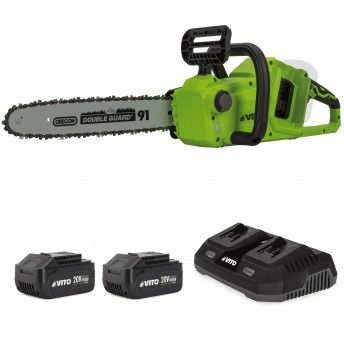 Electrosserra Bushless 2x4.0Ah c/carregador duplo refª VIBCEBSFL402B4CD VITO Electrosserra Bushless 2x4.0Ah c/carregador duplo refª VIBCEBSFL402B4CD VITO