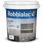 Tinta 100% acrilica A-100 Branco Mate 15L refª 190-0001_15L Robbialac Tinta 100% acrilica A-100 Branco Mate 15L refª 190-0001_15L Robbialac
