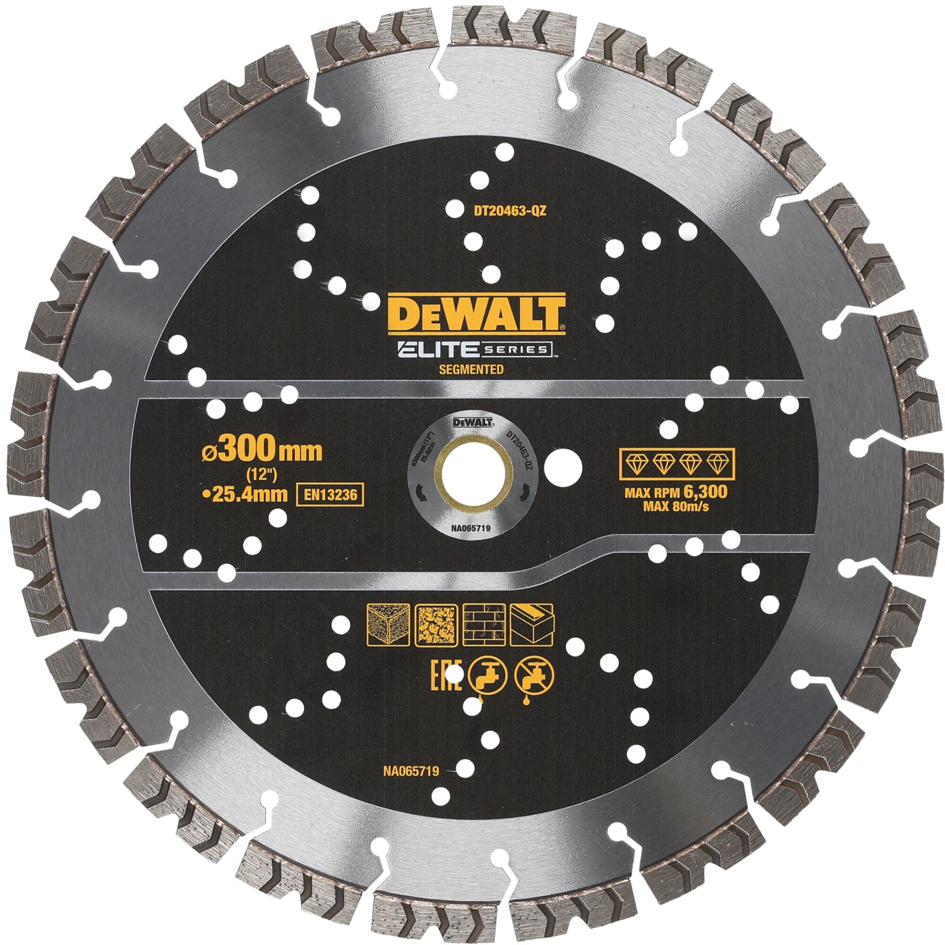 Disco Diamante Elite 300mm Multi-usos refª DT20463-QZ DEWALT
