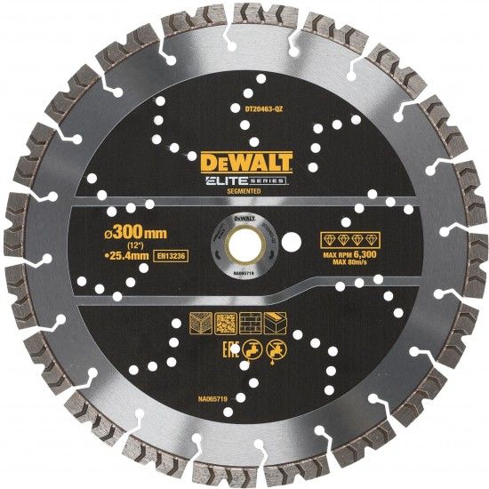 Disco Diamante Elite 300mm Multi-usos refª DT20463-QZ DEWALT Disco Diamante Elite 300mm Multi-usos refª DT20463-QZ DEWALT