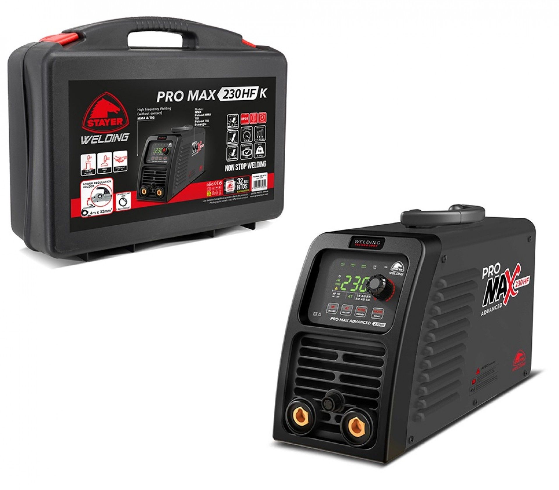 Inverter MMA Pro Max 230 ADV HFK refª 1.3742 STAYER