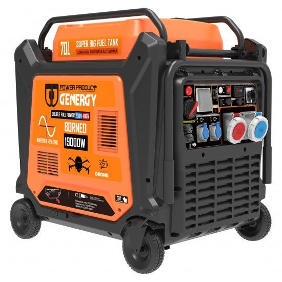 Gerador mono/trif�sico Borneo 19000W RC-SOL-ATS ref� 31033 Genergy