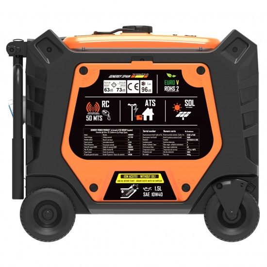 Gerador monofásico 10500W Java RC-SOL-ATS refª 31031 GENERGY Gerador monofásico 10500W Java RC-SOL-ATS refª 31031 GENERGY