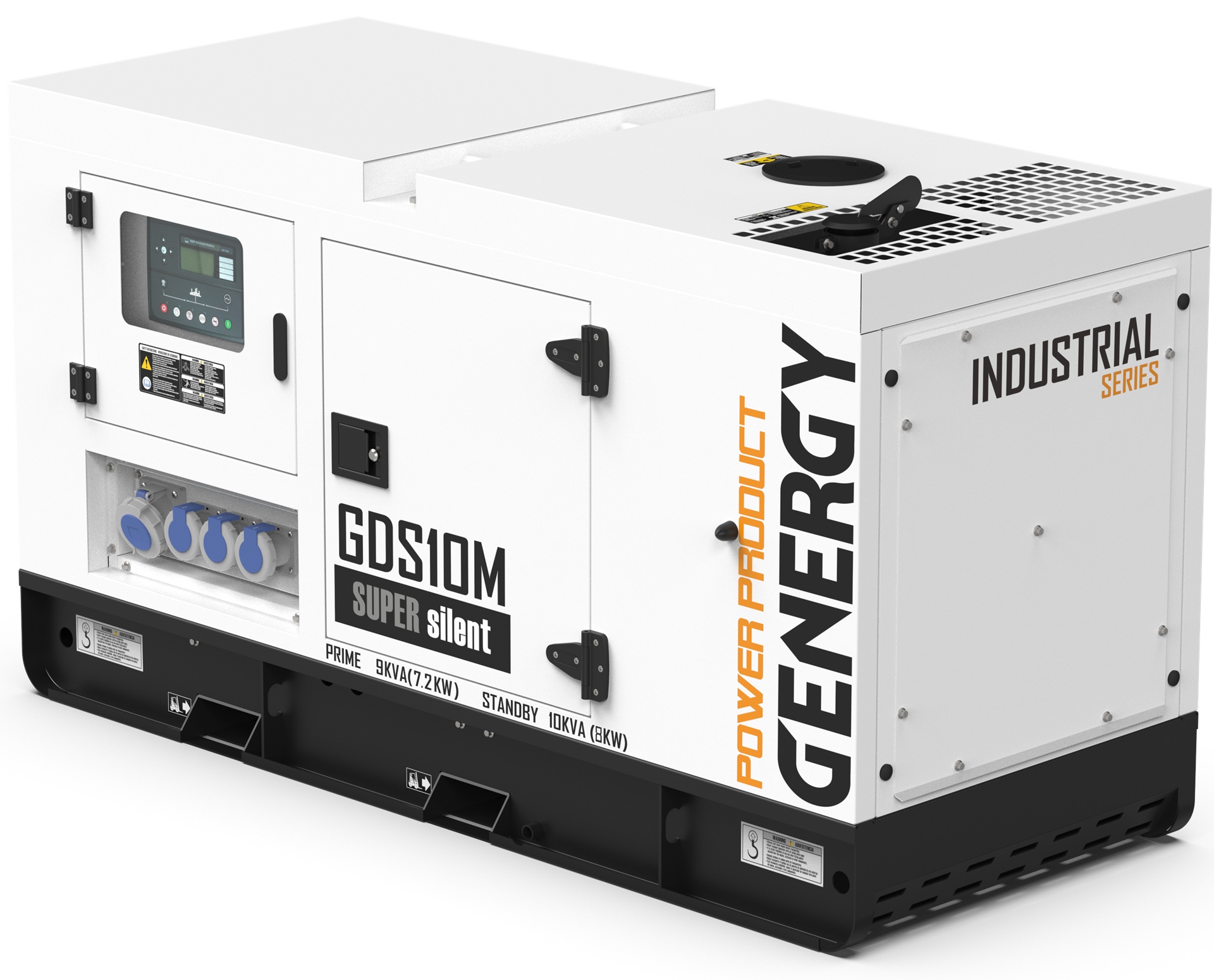 Gerador diesel 1500rpm 10Kva GDS10M refª 20005 GENERGY
