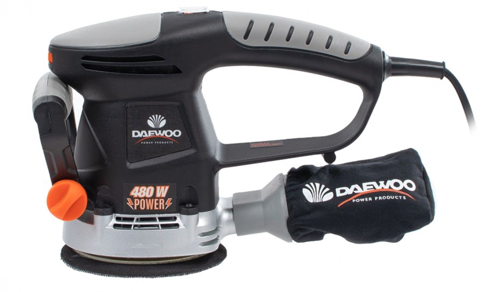 Lixadora rotorbital 125mm 480w refª DAOS480 Daewoo