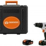 Berbequim 18V + 2 Baterias 2.0Ah + Carregador + Mala refª DALD18-P1CBK Daewoo Berbequim 18V + 2 Baterias 2.0Ah + Carregador + Mala refª DALD18-P1CBK Daewoo