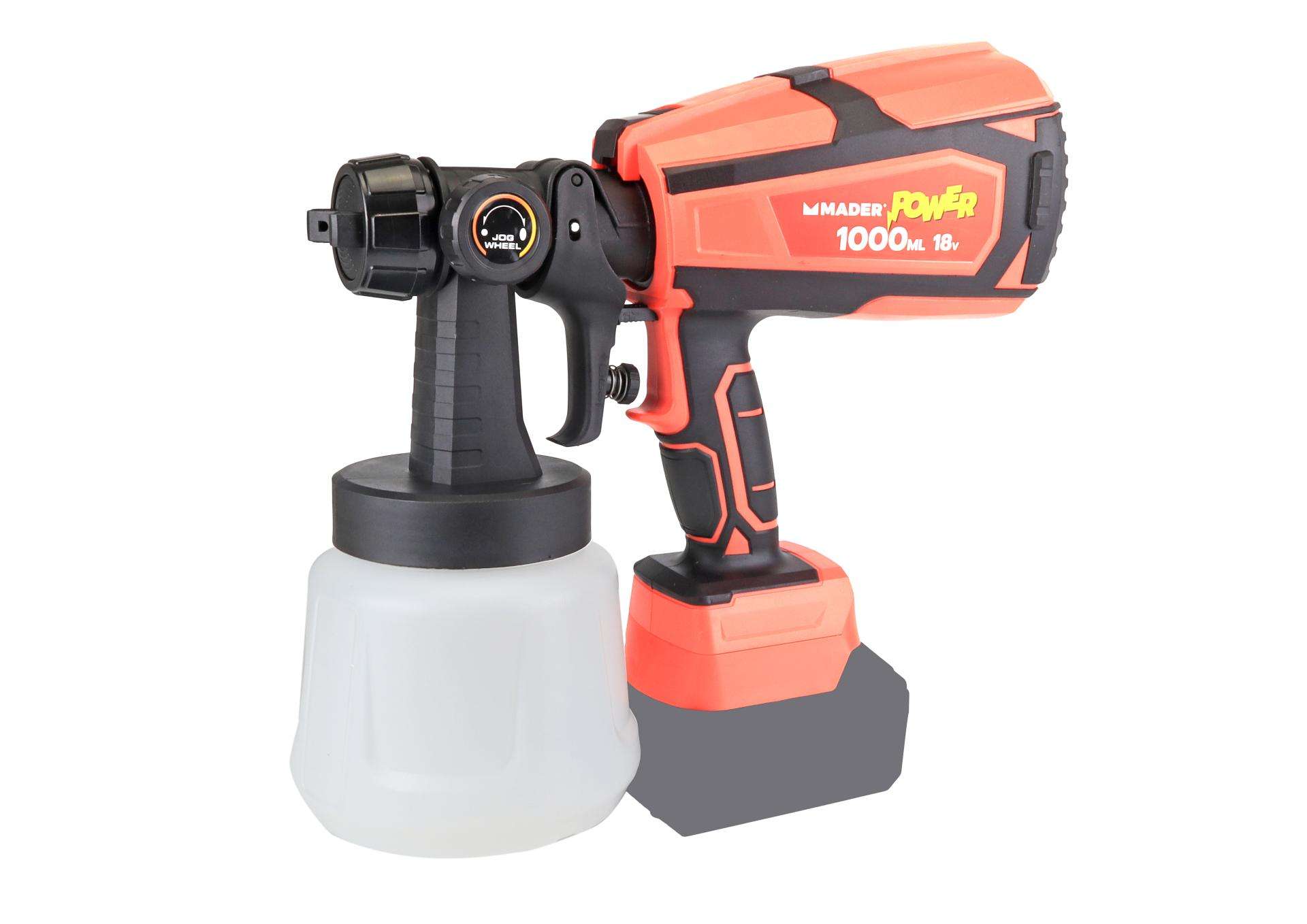 Pistola de Pintura, a Bateria, 18V, 1L - MADER POWER® refª 74120 MADER