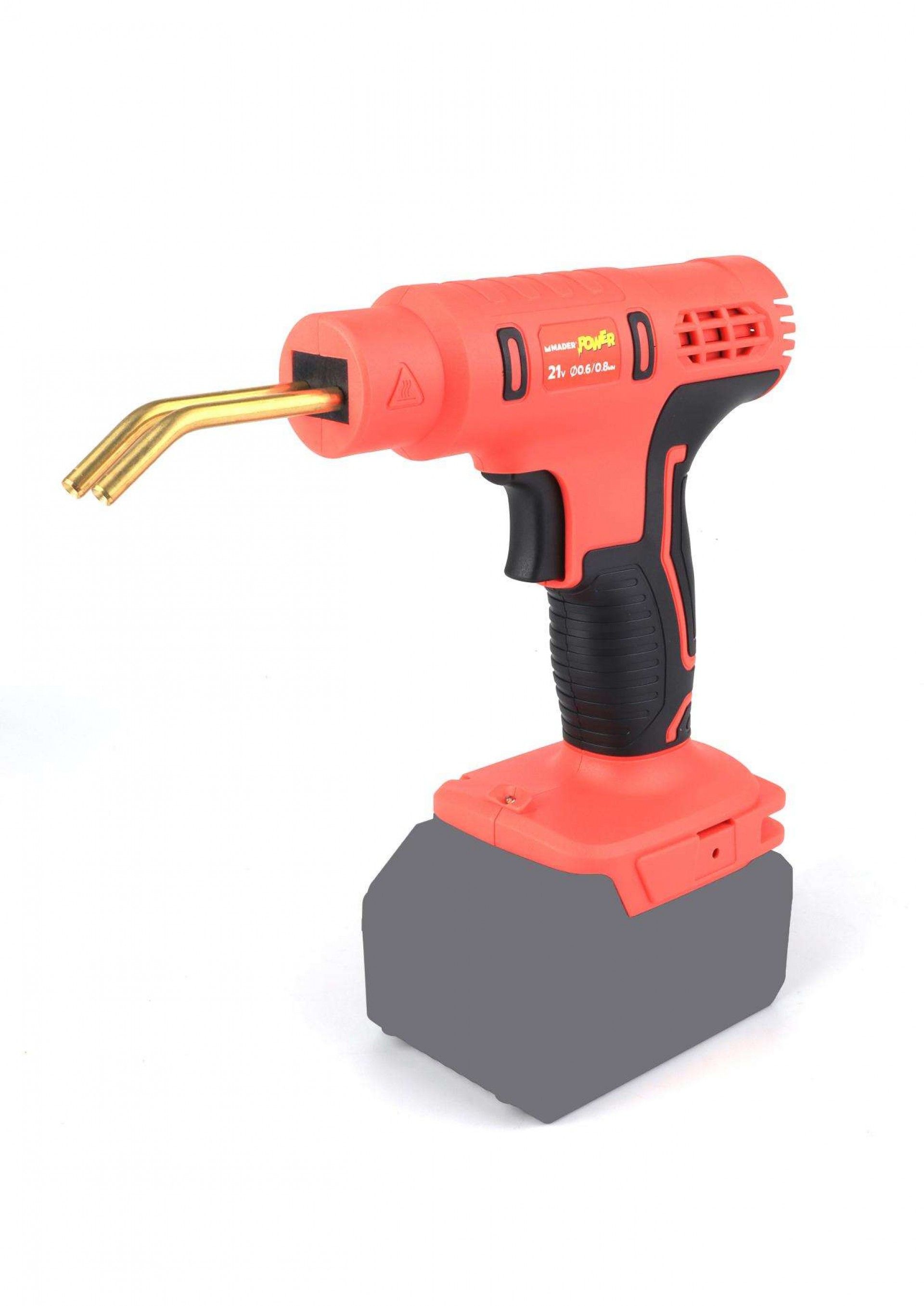 Pistola de Soldar Plástico, a Bateria, 21V, Ø0.6/0.8mm - MADER POWER® refª 74115 MADER