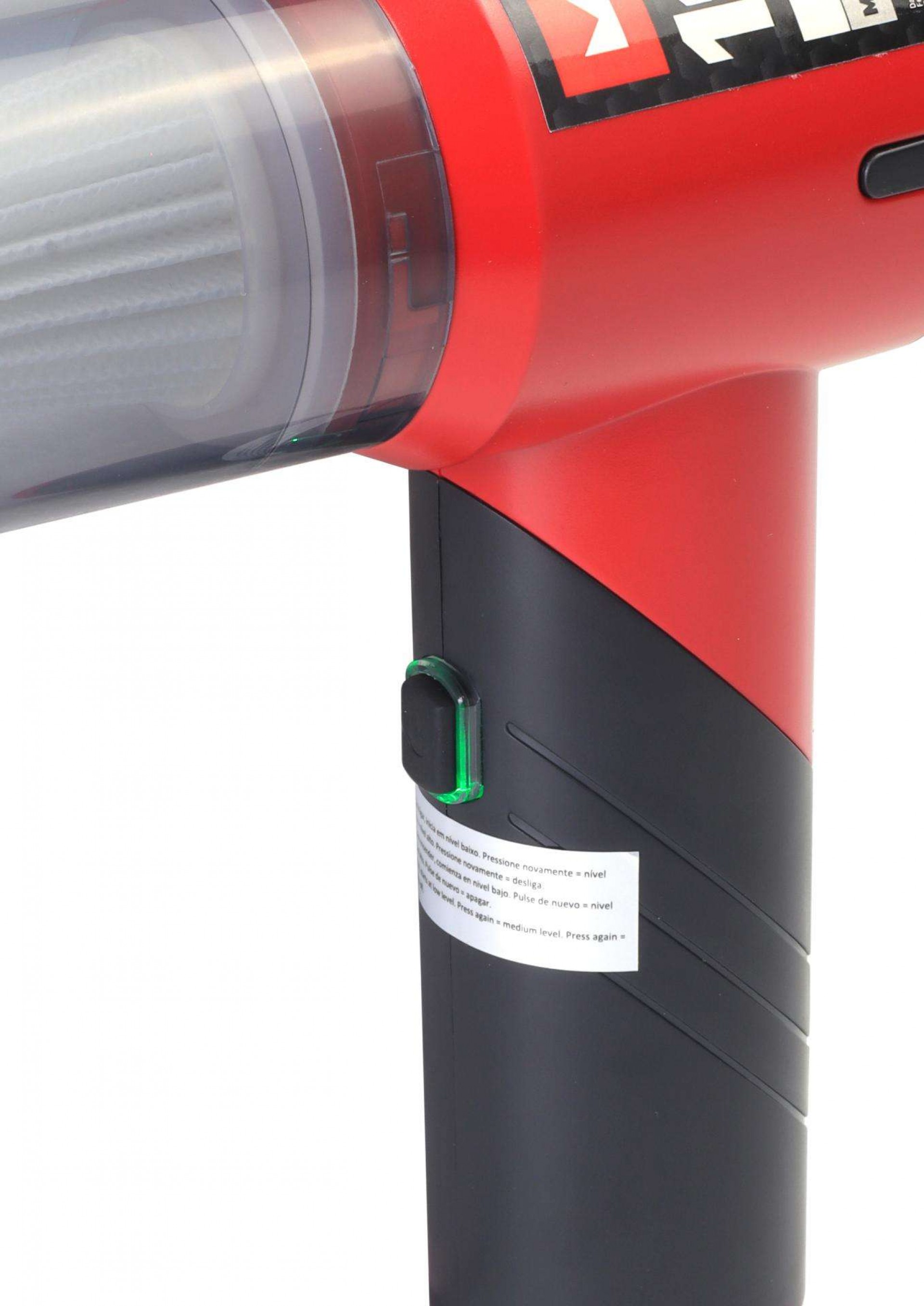 Aspirador / Soprador Turbo,3x2Ah, 11.1V - MADER POWER® refª 73823 MADER