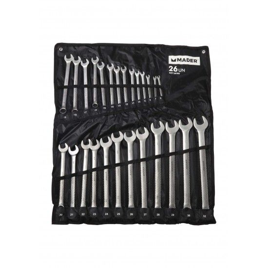 Chave Boca-Luneta, Extra Longa, 26Un refª 58396 MADER Chave Boca-Luneta, Extra Longa, 26Un refª 58396 MADER