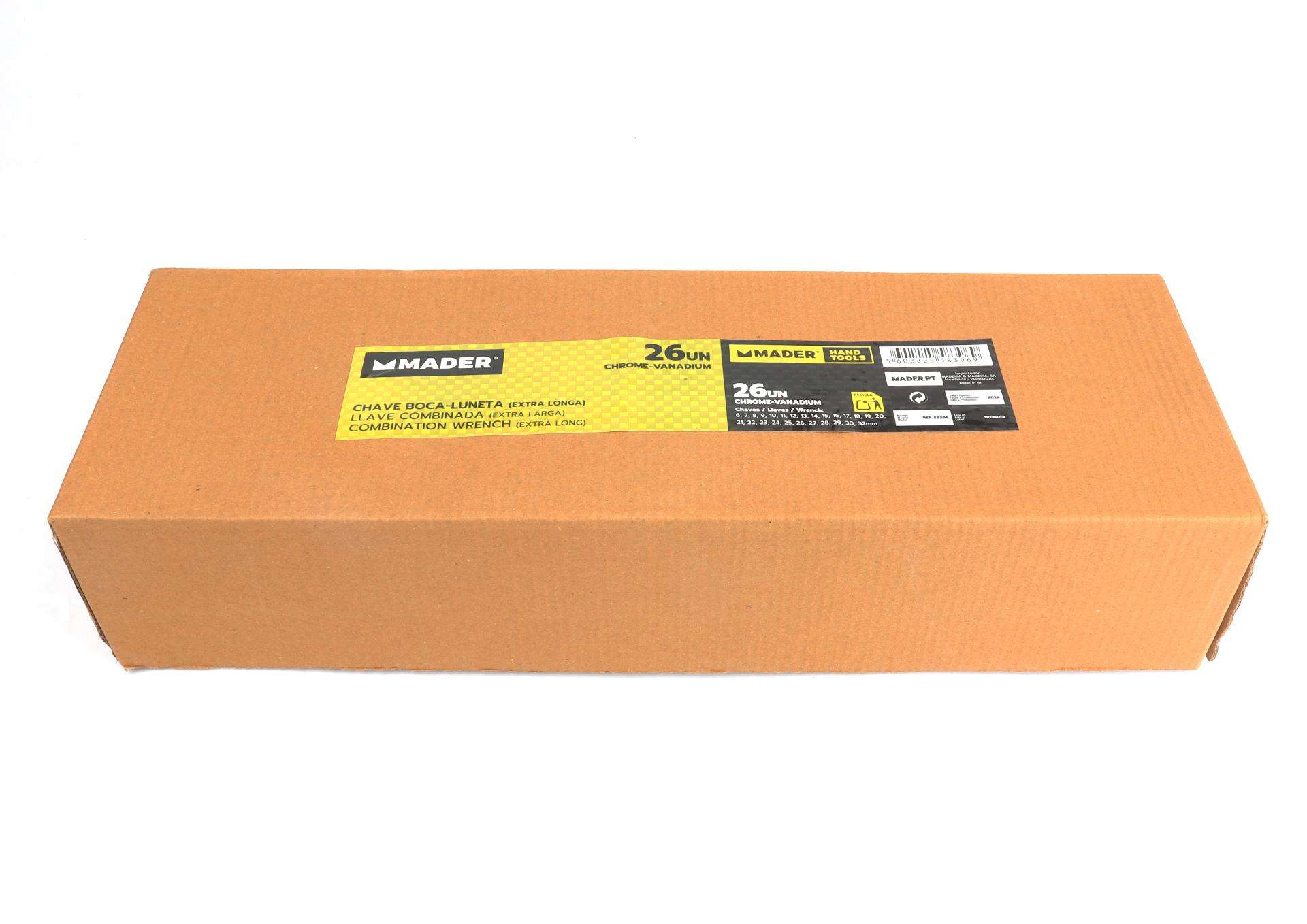 Chave Boca-Luneta, Extra Longa, 26Un refª 58396 MADER