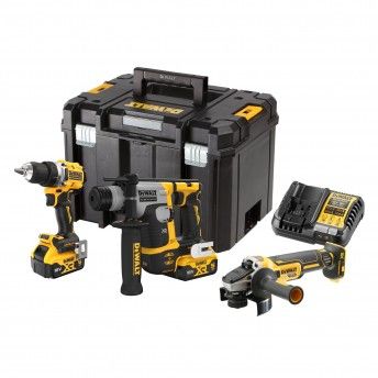 KIT Aparafusadora [DCD800] + Rebarbadora [DCG405] +Martelo [DCH172] ref� DCK355P2T-QW DEWALT