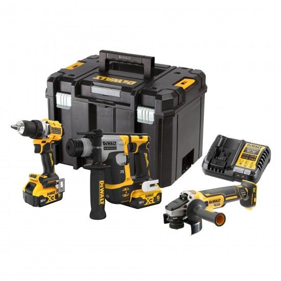 KIT Aparafusadora [DCD800] + Rebarbadora [DCG405] +Martelo [DCH172] ref� DCK355P2T-QW DEWALT