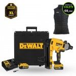 Pregadora 18V 2x5.0Ah Tstak c/oferta colete (tam XL) refª DCN890P2-QW-XL DeWalt Pregadora 18V 2x5.0Ah Tstak c/oferta colete (tam XL) refª DCN890P2-QW-XL DeWalt