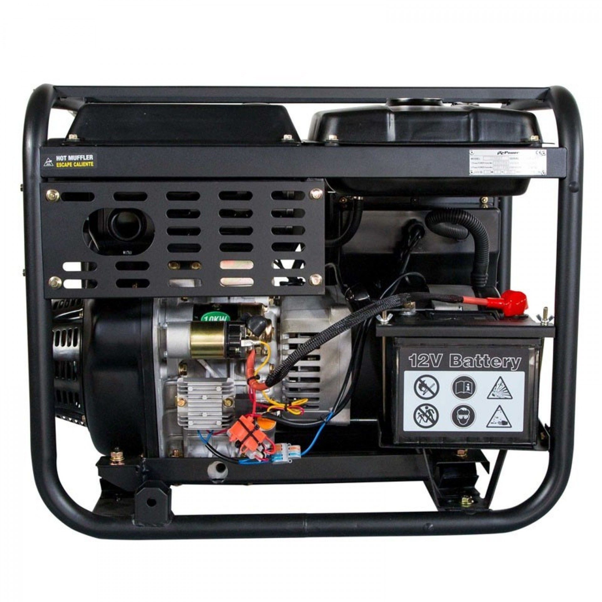 Gerador Tri/Monofásico 6300w refª DG7800LET ITCpower