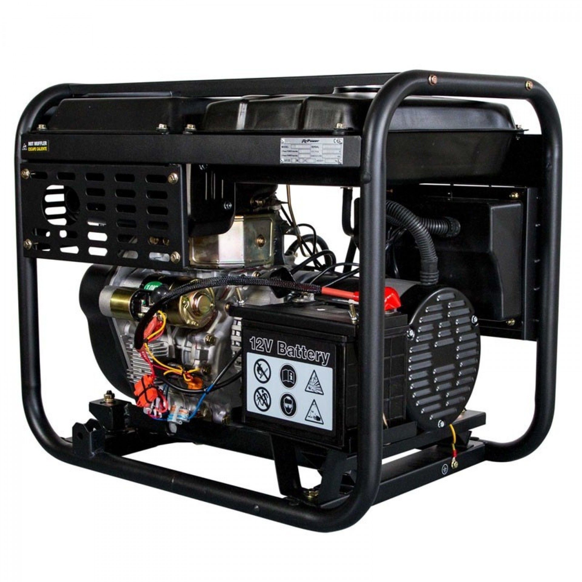 Gerador Tri/Monofásico 6300w refª DG7800LET ITCpower