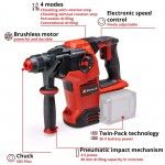 Martelo Perfurador TP-HD 36/30 Li BL +4 refª 4513983 Einhell Martelo Perfurador TP-HD 36/30 Li BL +4 refª 4513983 Einhell