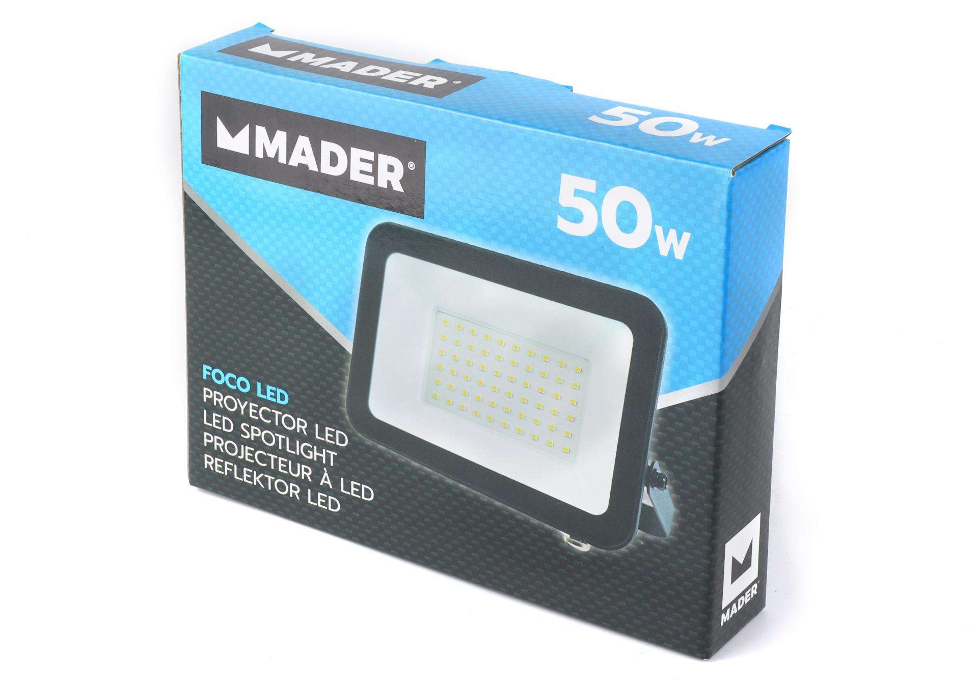 Foco LED, 4500Lm, 50W refª 89288 MADER