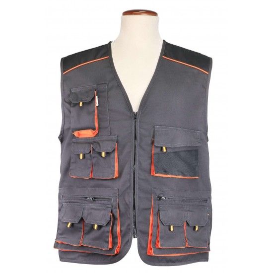 Colete, 11 Bolsos, 2XL refª 78195 MADER Colete, 11 Bolsos, 2XL refª 78195 MADER