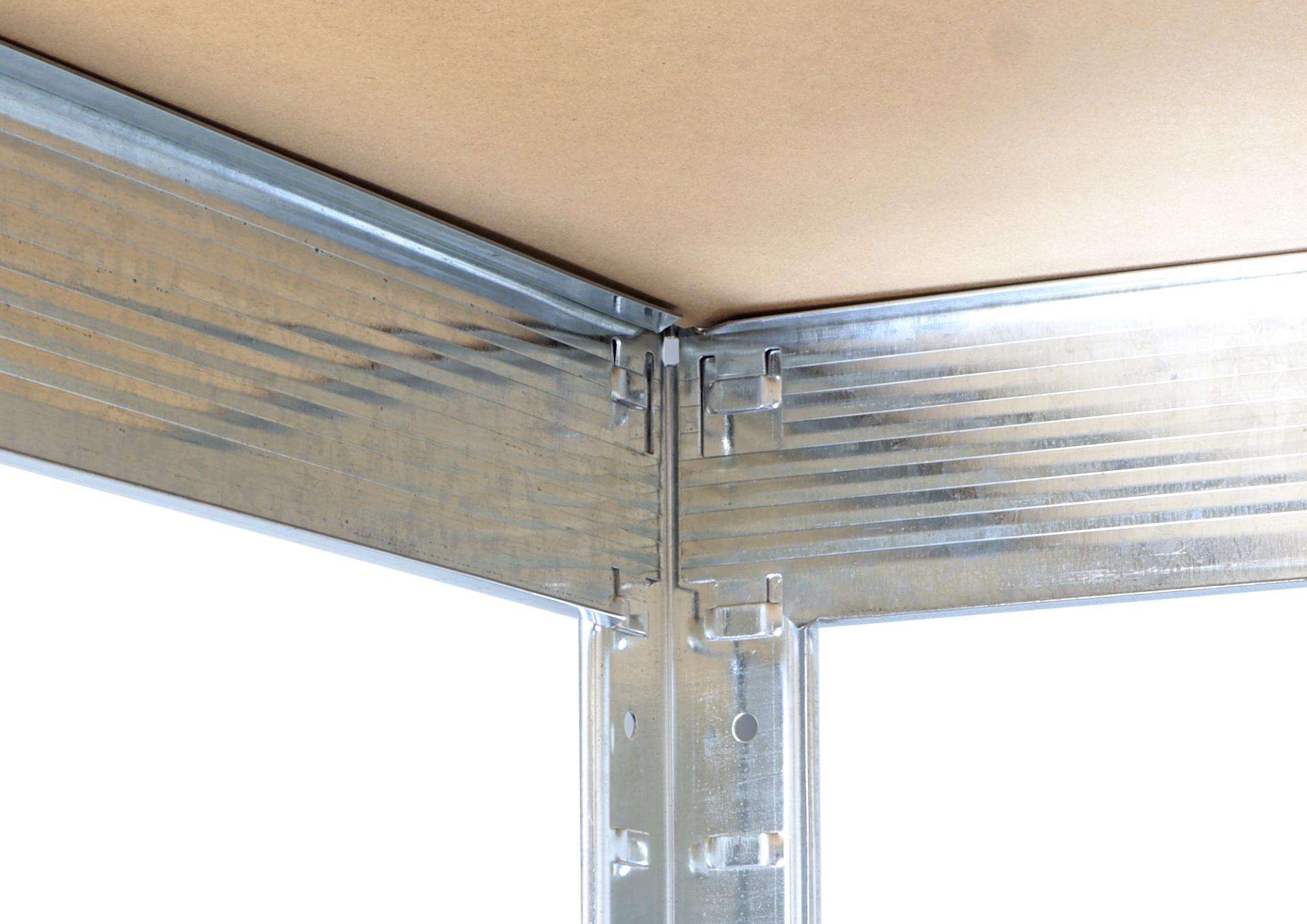 Estante Metal, 4 Prateleiras de MDF refª 65679 MADER