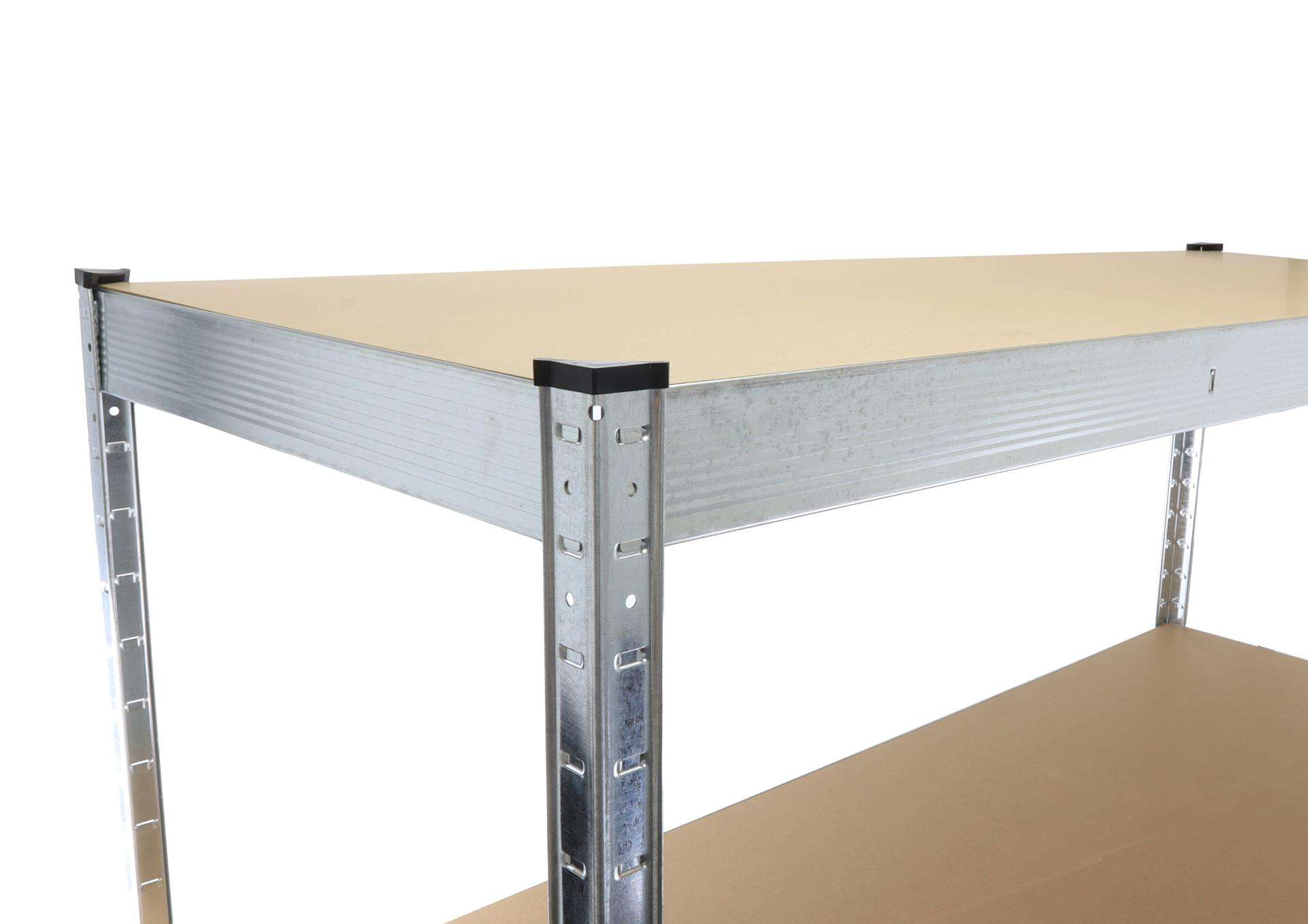 Estante Metal, 4 Prateleiras de MDF refª 65679 MADER