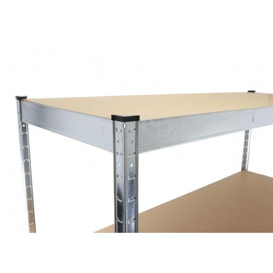 Estante Metal, 4 Prateleiras de MDF refª 65679 MADER Estante Metal, 4 Prateleiras de MDF refª 65679 MADER