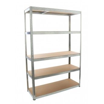 Estante Metal, 5 Prateleiras de MDF refª 65678 MADER Estante Metal, 5 Prateleiras de MDF refª 65678 MADER