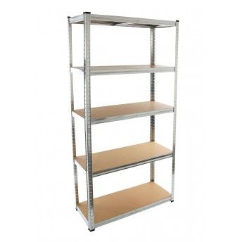 Estante Metal, 5 Prateleiras de MDF refª 65677 MADER Estante Metal, 5 Prateleiras de MDF refª 65677 MADER