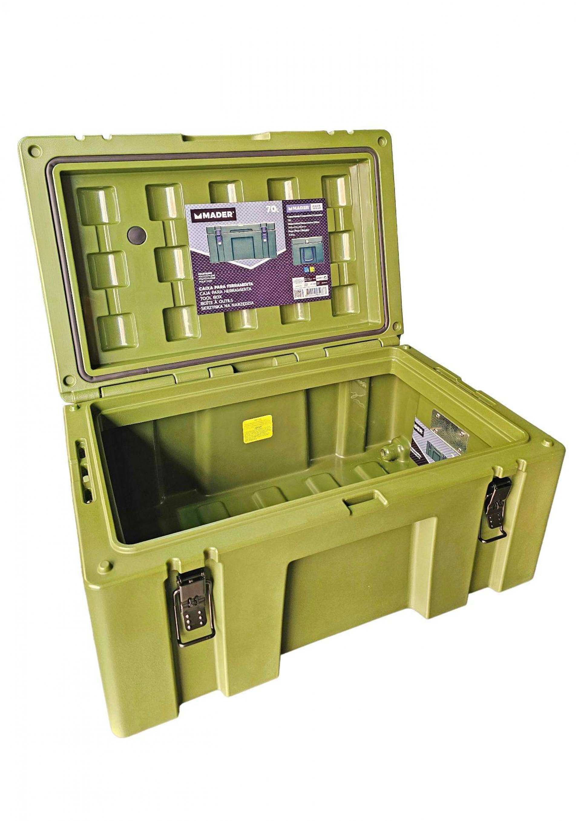 Caixa para Ferramenta, Polietileno, 70L refª 65288 MADER