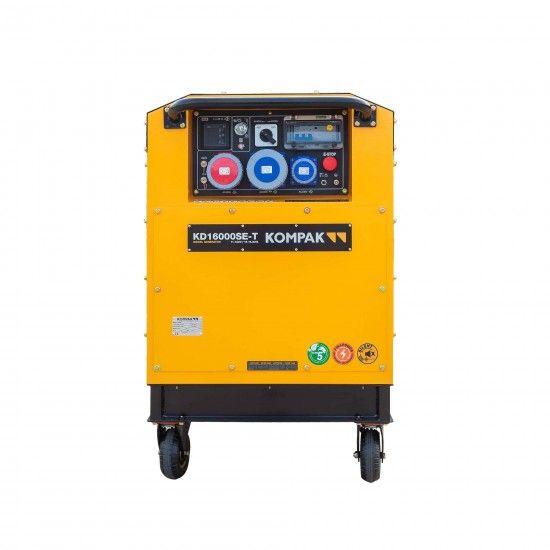 Gerador Diesel Insonorizado 12kW refª KP-KD16000SE-T Gerador Diesel Insonorizado 12kW refª KP-KD16000SE-T