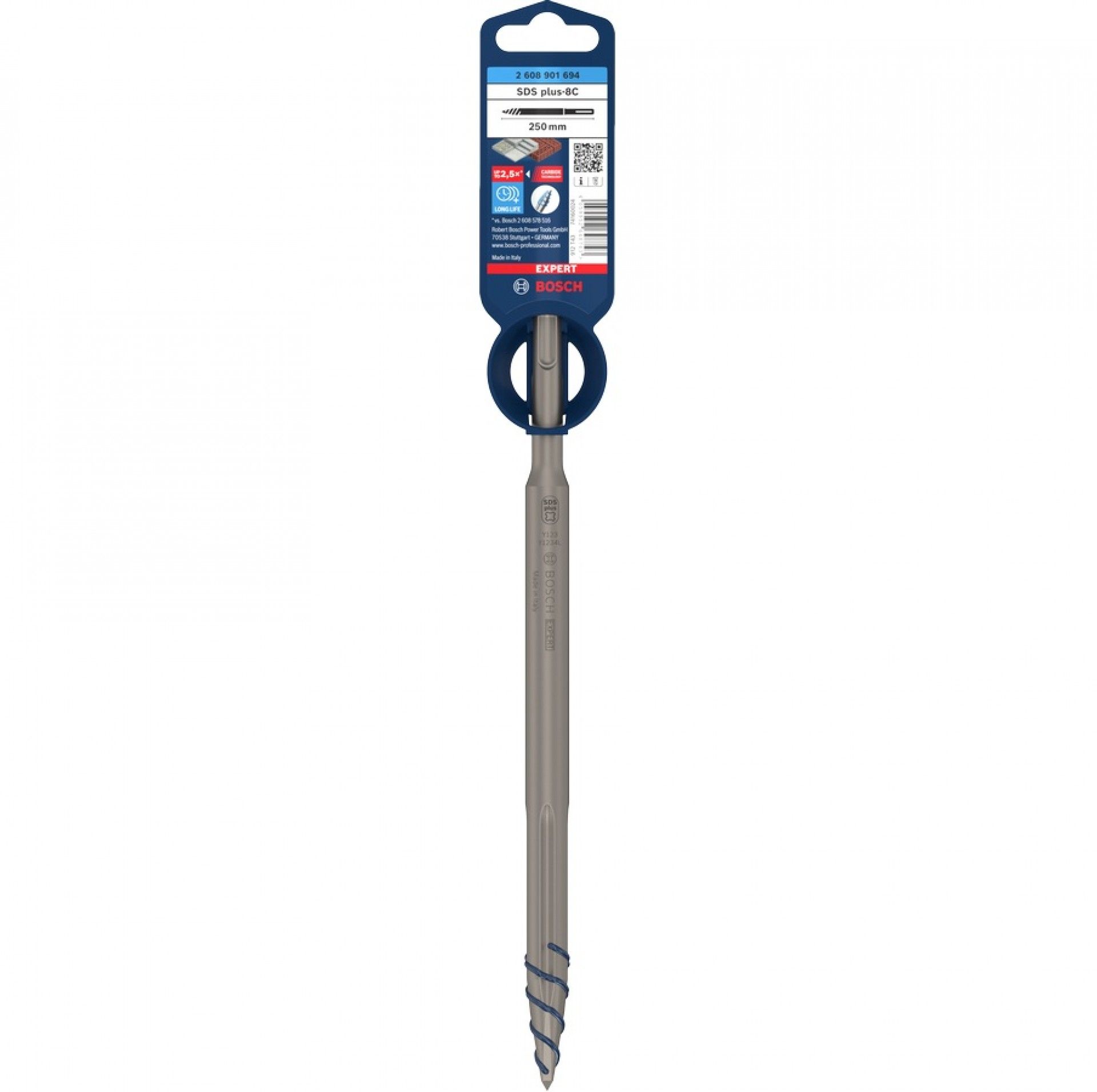 Ponteiro SDS plus-8C 250mm refª 2.608.901.694 BOSCH