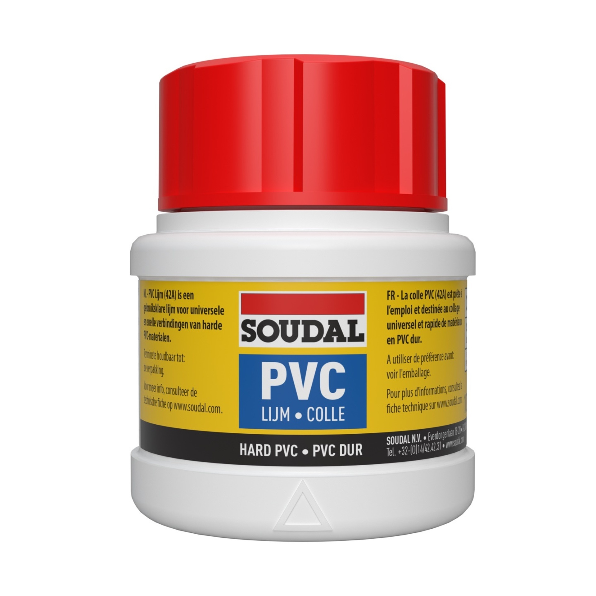 Cola PVC c/pincel 100ml transparente refª 168505 SOUDAL