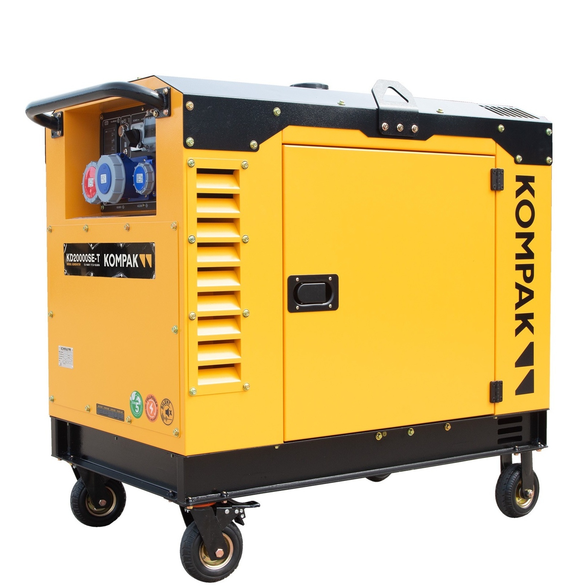 Gerador Diesel Insonorizado 18.8kvA 400/230 refª KP-KD20000SE-T