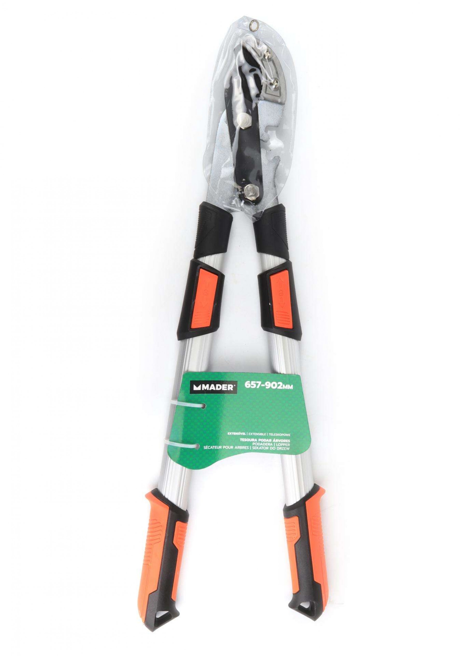 Tesoura para Podar, Árvores, Extensível, 657 - 902mm refª 90103 MADER