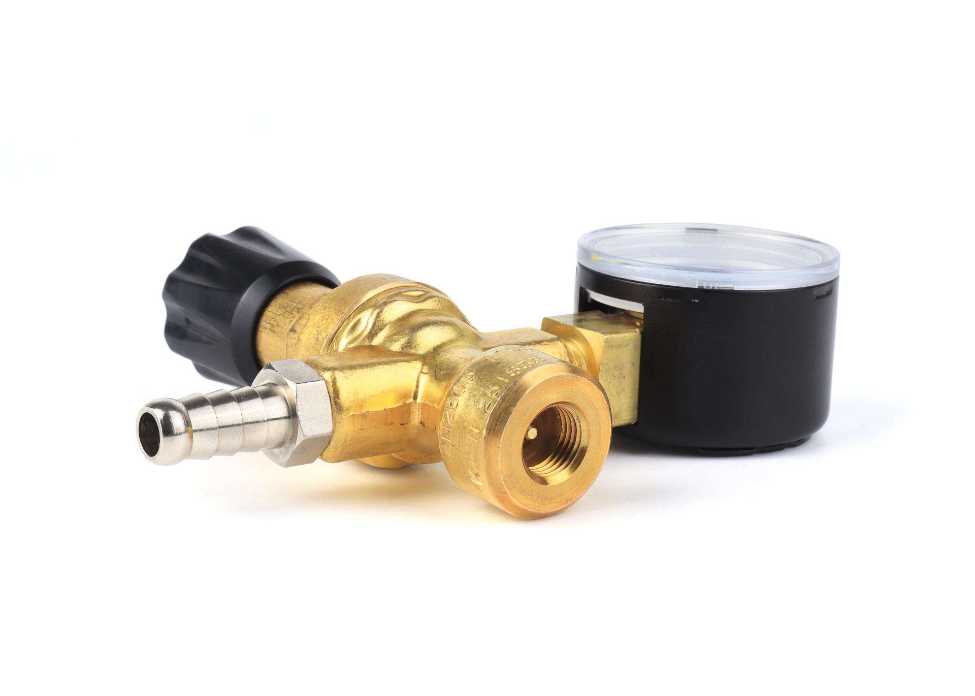 Redutor de pressão c/manometro Oxy-215320 Co2/Ar refª 67009 MADER
