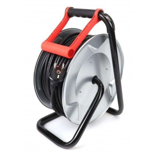 Extens�o El�trica, Enrolador Metal, 40m, 3G2,5mm� ref� 63886 MADER
