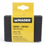 Bloco Lixa, Dupla Face, GR80/GR150 ref� 61097 MADER