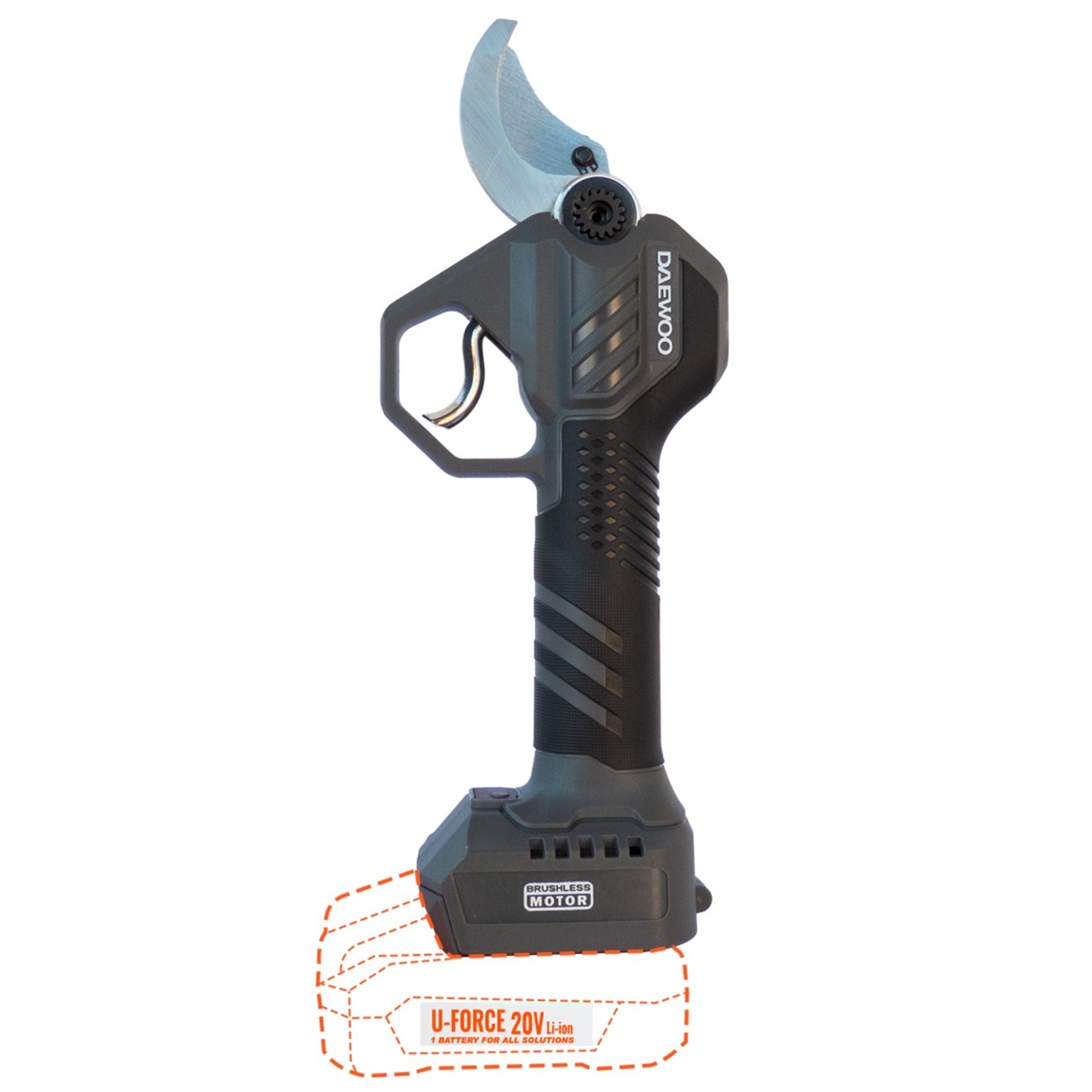 Tesoura de poda sem Escovas 20V (sem bateria e carregador) refª DALPSBL20-35 Daewoo