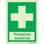 Sinal primeiros socorros, 150x200 refª P0230 Sinalux Sinal primeiros socorros, 150x200 refª P0230 Sinalux