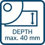 Máquina de roços PRO GNF20-40 refª 06016C5100 BOSCH Máquina de roços PRO GNF20-40 refª 06016C5100 BOSCH