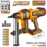 Pregadora p/bet�o 20V + Mala (sem baterias e sem carregador) ref� CCNLI9005 IngCo