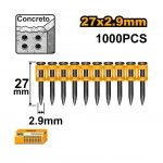 Pregos p/bet�o 27mm (100p�) ref� ANA02271 IngCo