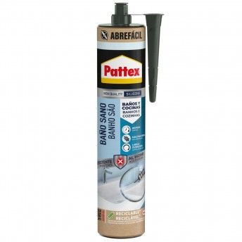 Silicone banhos e cozinha sã branco 280ml refª 2036952 Pattex Silicone banhos e cozinha sã branco 280ml refª 2036952 Pattex