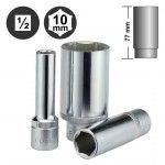 Chave caixa 10mm HEX ½ Longa 5457710 Force Chave caixa 10mm HEX ½ Longa 5457710 Force