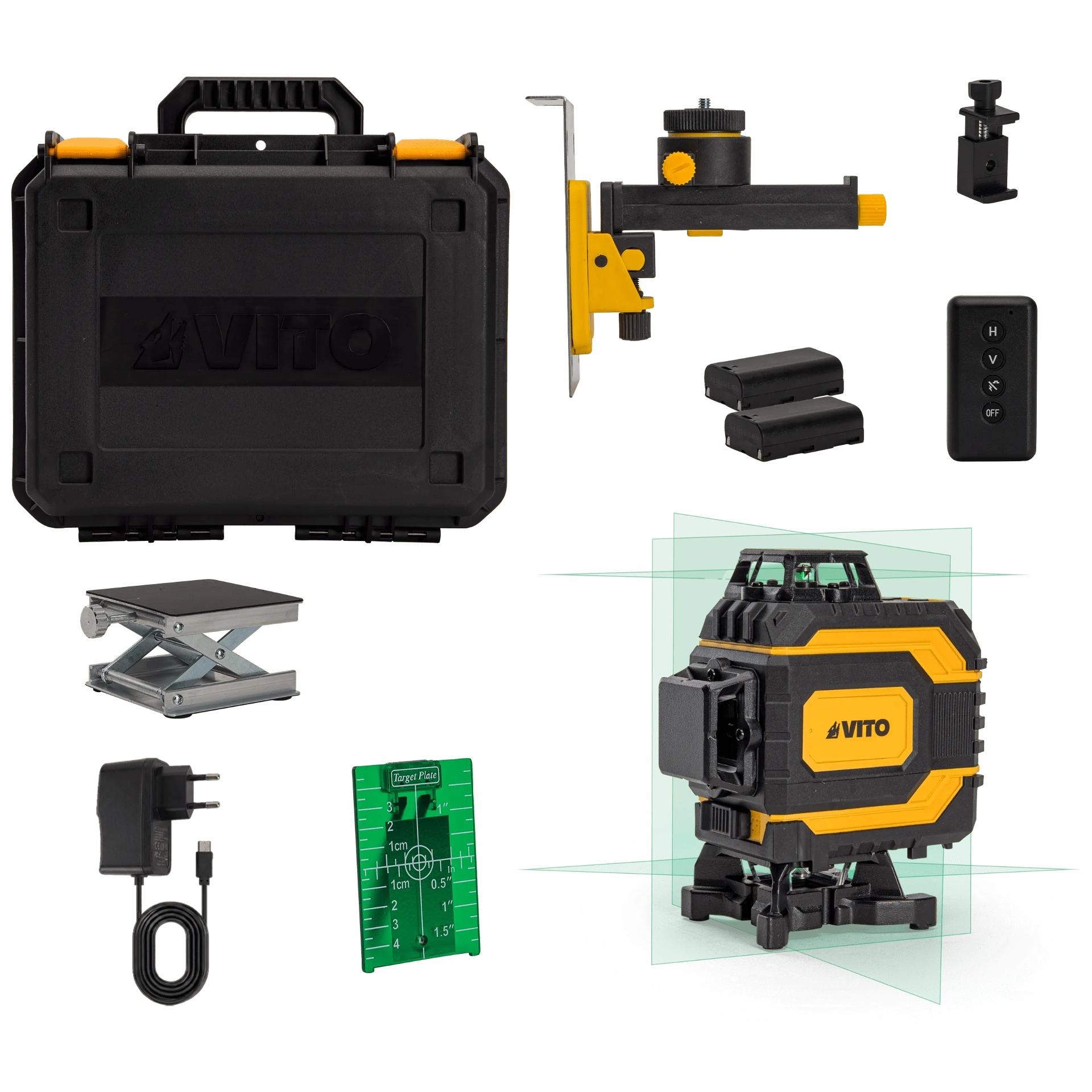 Nível laser 4D 16 linhas 60m refª VINL4D16L60 VITO